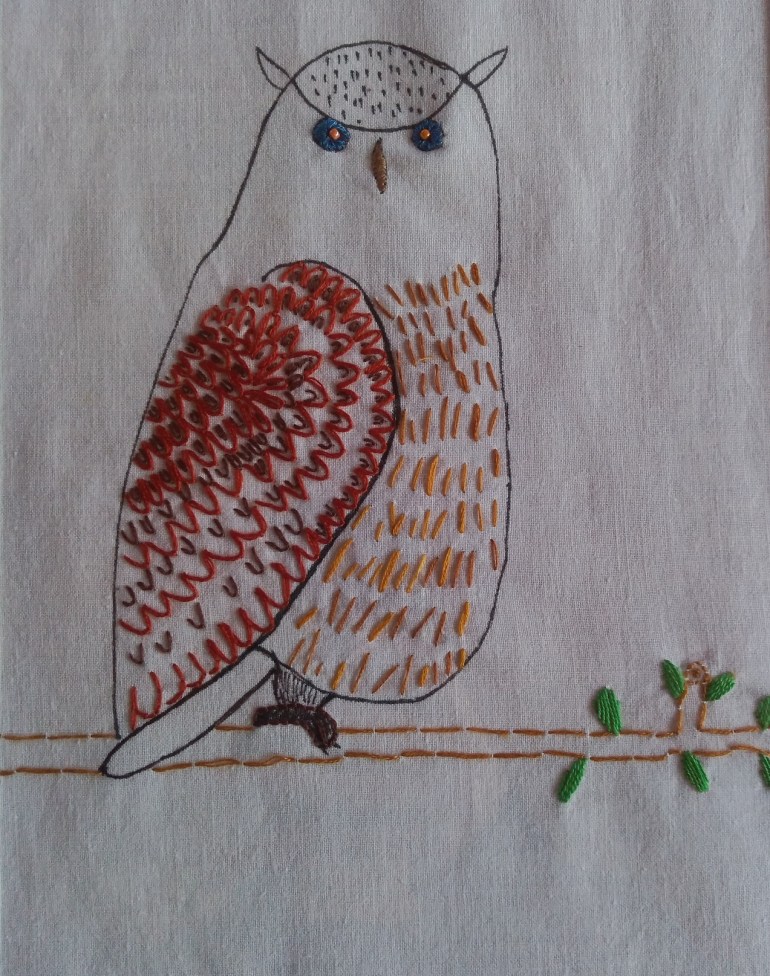 Chouette un cadeau brodé&nbsp;!