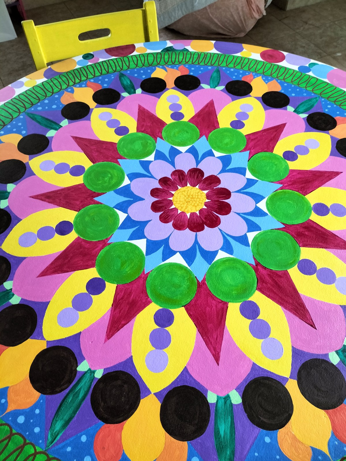Mandala à quatre&nbsp;mains